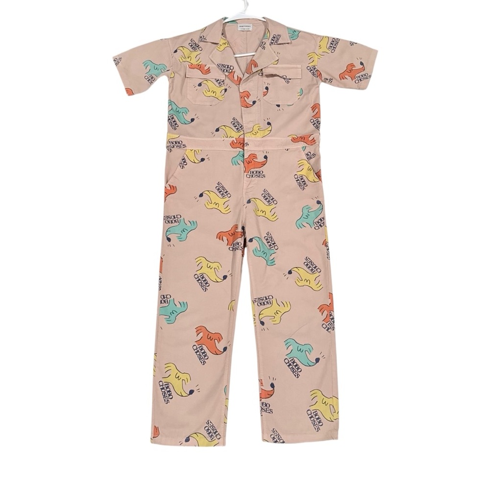 Bobo Choses Dog Print Jumpsuit 8–9Y